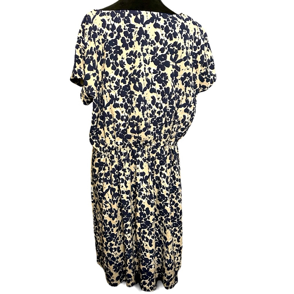 Gap Short Sleeve Abstract Floral Dress Like New- Final markdown - Picture 2 of 6